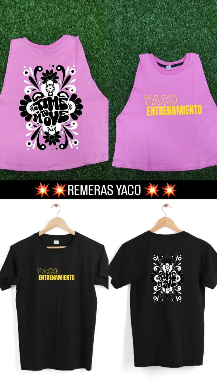 REMERAS YACO !!